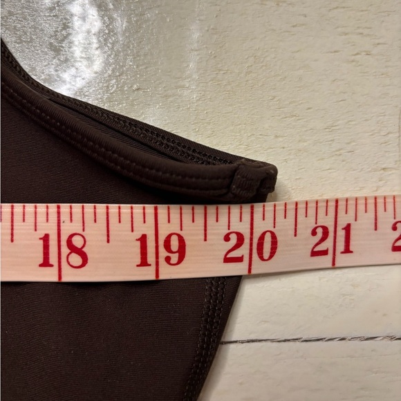 Old Navy Powersoft Jumpsuit Size XL Brown Sleeveless Open Back Active Workout - Picture 3 of 5